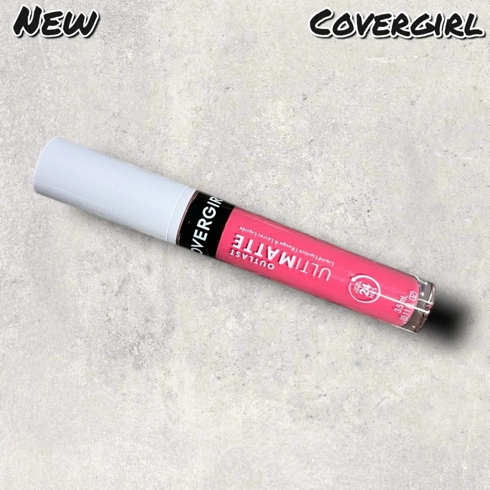 New Covergirl Outlast UltiMatte Liquid Lipstick – 120 Strawberry Spritzer